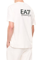 T-SHIRT E CANOTTE Panna/nero Ea7