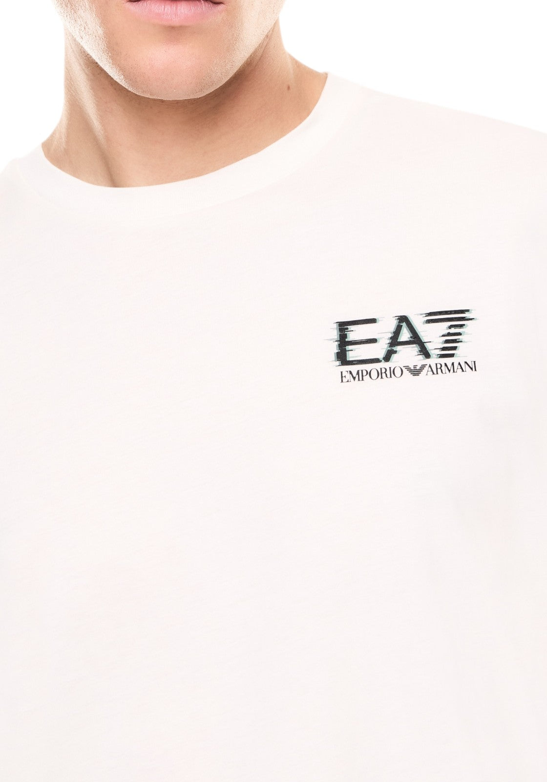 T-SHIRT E CANOTTE Panna/nero Ea7
