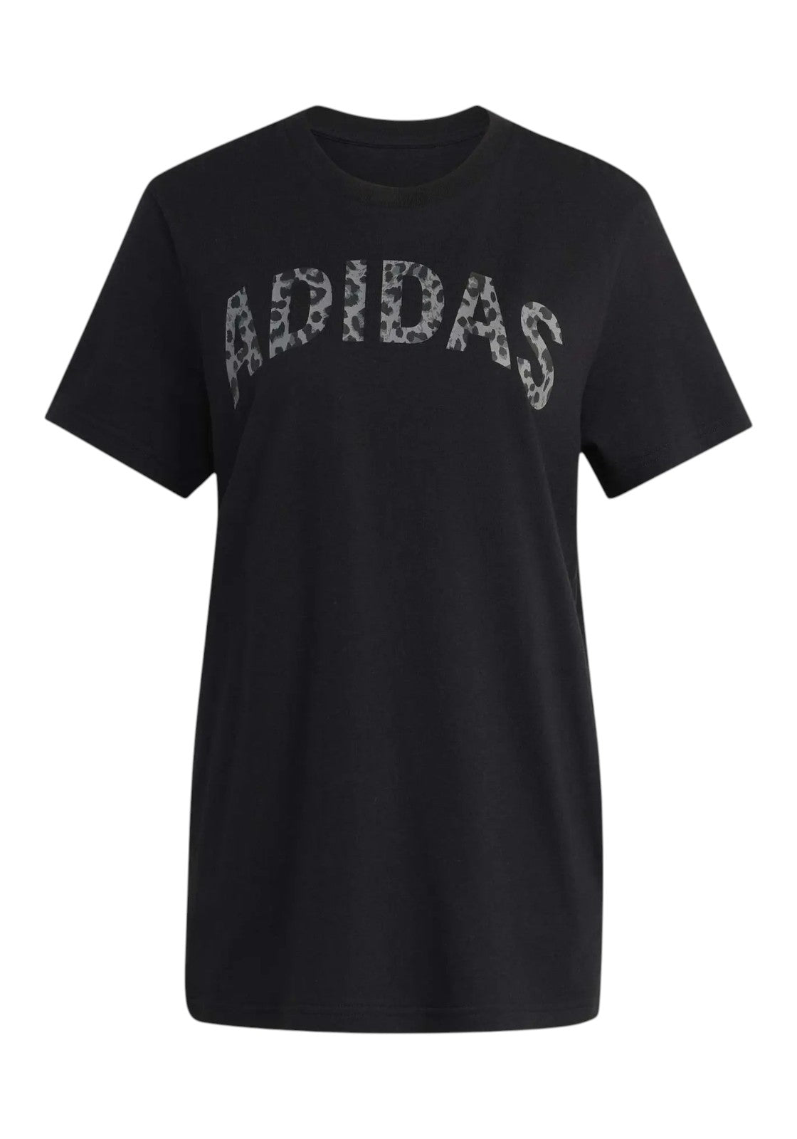 T-SHIRT E CANOTTE Nero/animalier Adidas
