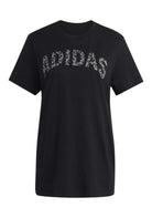 T-SHIRT E CANOTTE Nero/animalier Adidas