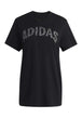 T-SHIRT E CANOTTE Nero/animalier Adidas