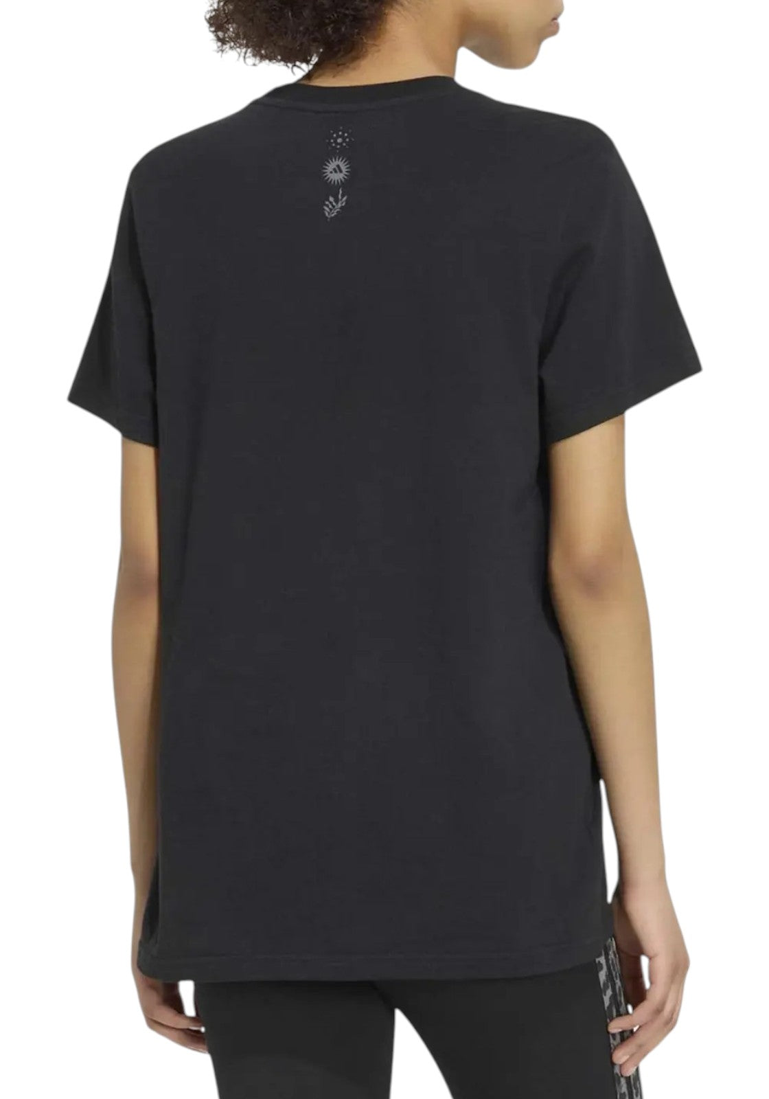 T-SHIRT E CANOTTE Nero/animalier Adidas