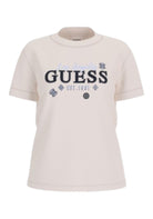 T-SHIRT E CANOTTE Natural White Guess