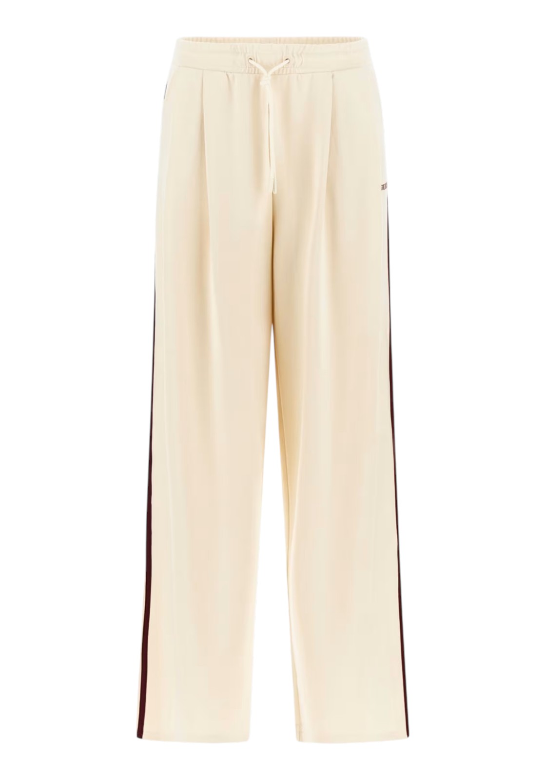 PANTALONI Panna/bordeaux Guess