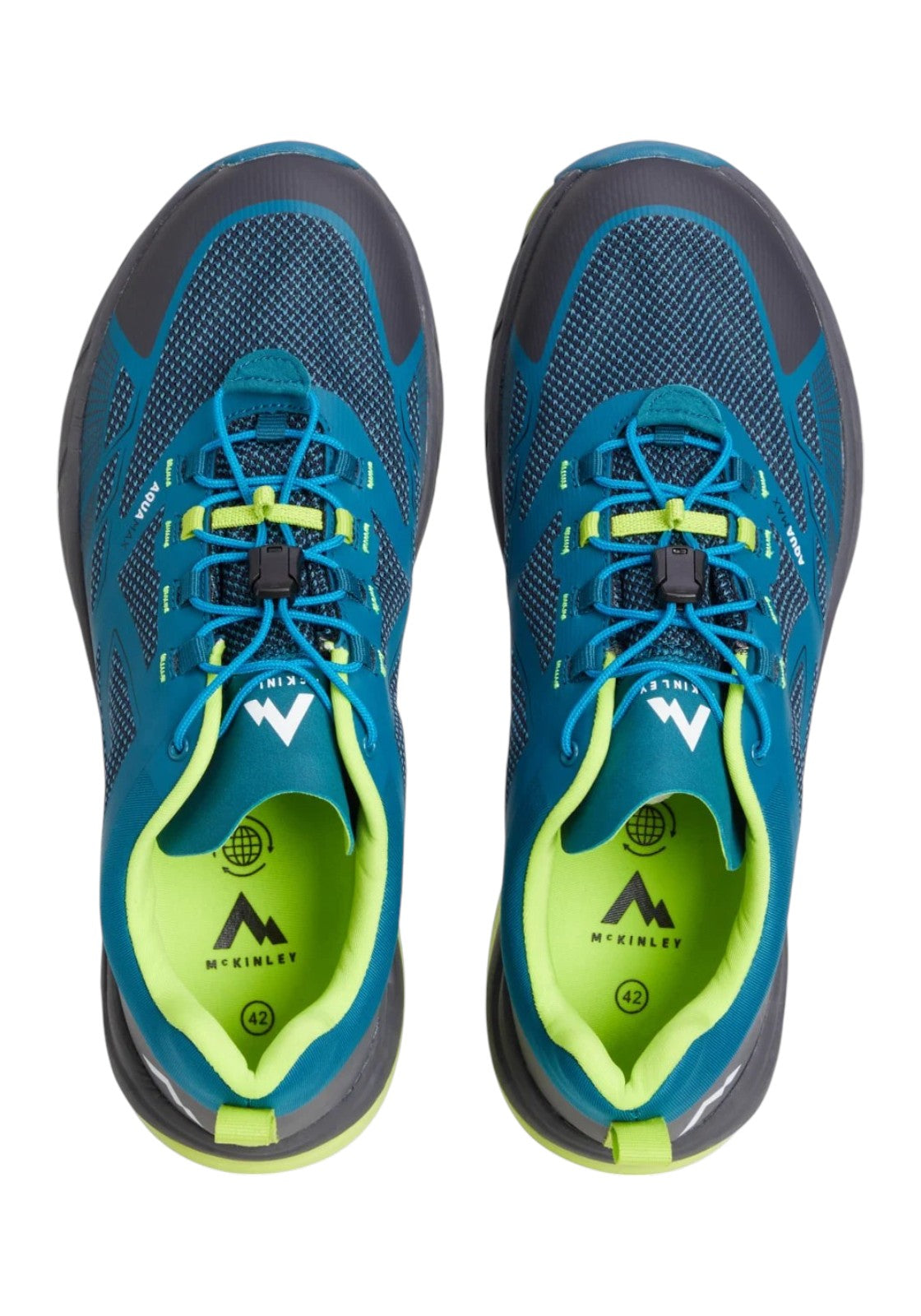 SCARPE Nero/lime Mckinley