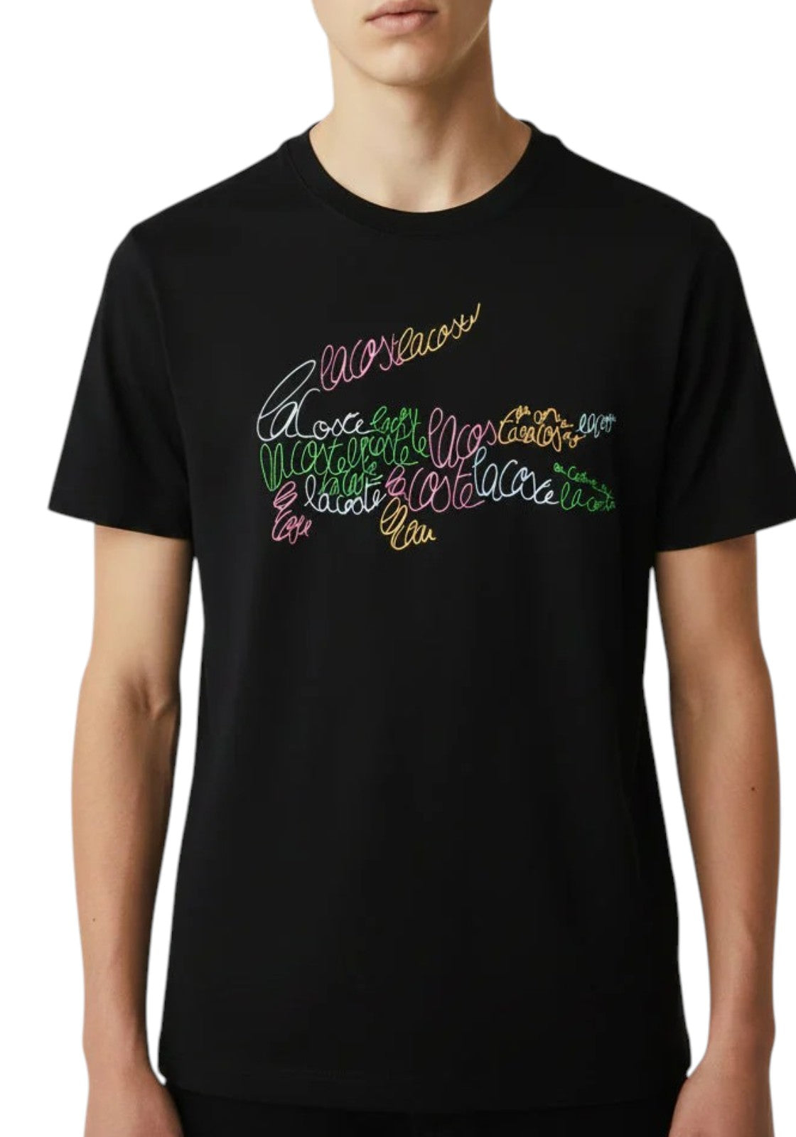 T-SHIRT E CANOTTE Nero Lacoste