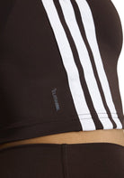 TOP PALESTRA Marrone/bianco Adidas