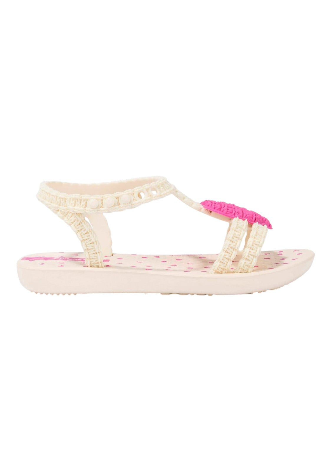 CIABATTE-INFRADITO Beige/fuxia Ipanema