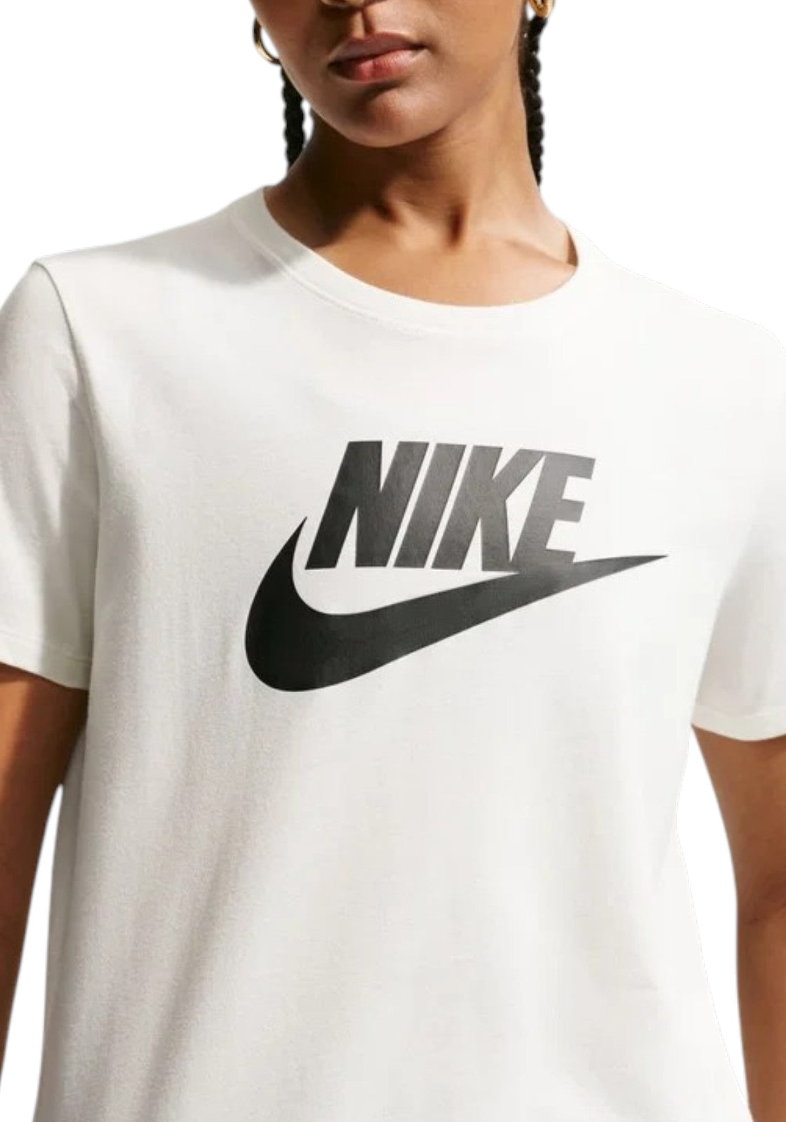 T-SHIRT E CANOTTE Panna/nero Nike