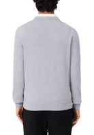 MAGLIONI E POLO Grigio Melange Lacoste