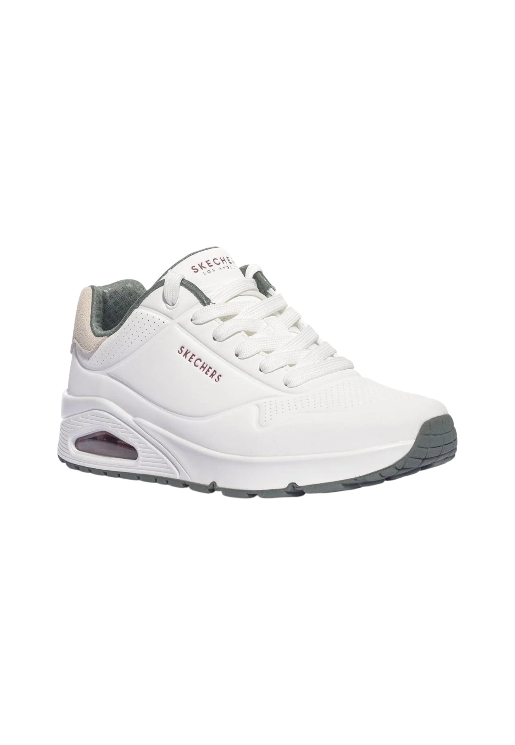 SCARPE Bianco/verde Skechers