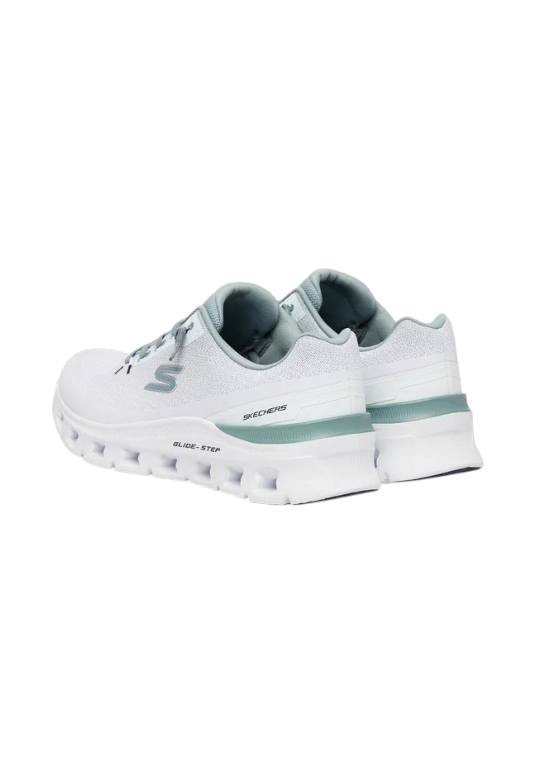 SCARPE Bianco/verde Skechers