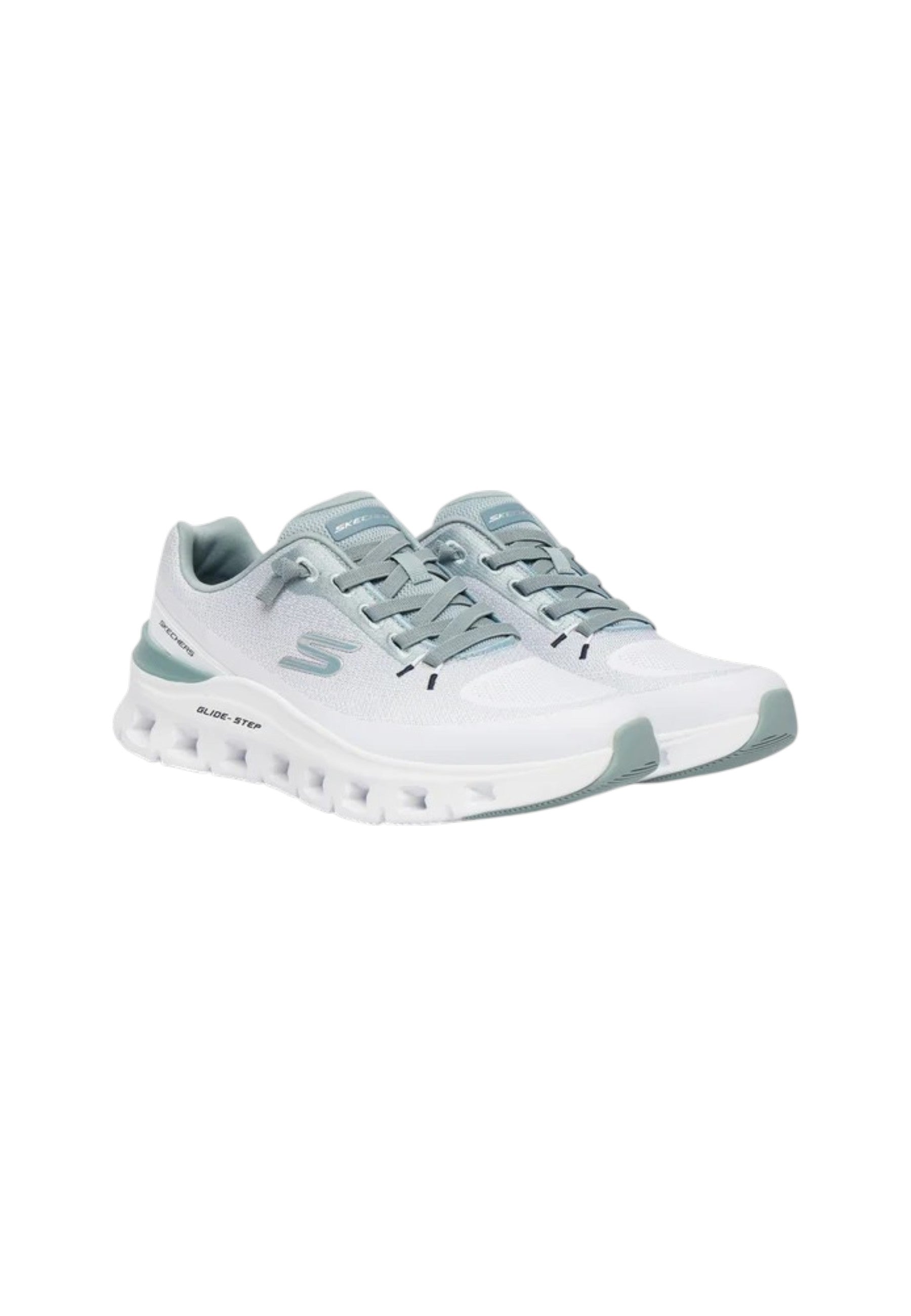 SCARPE Bianco/verde Skechers
