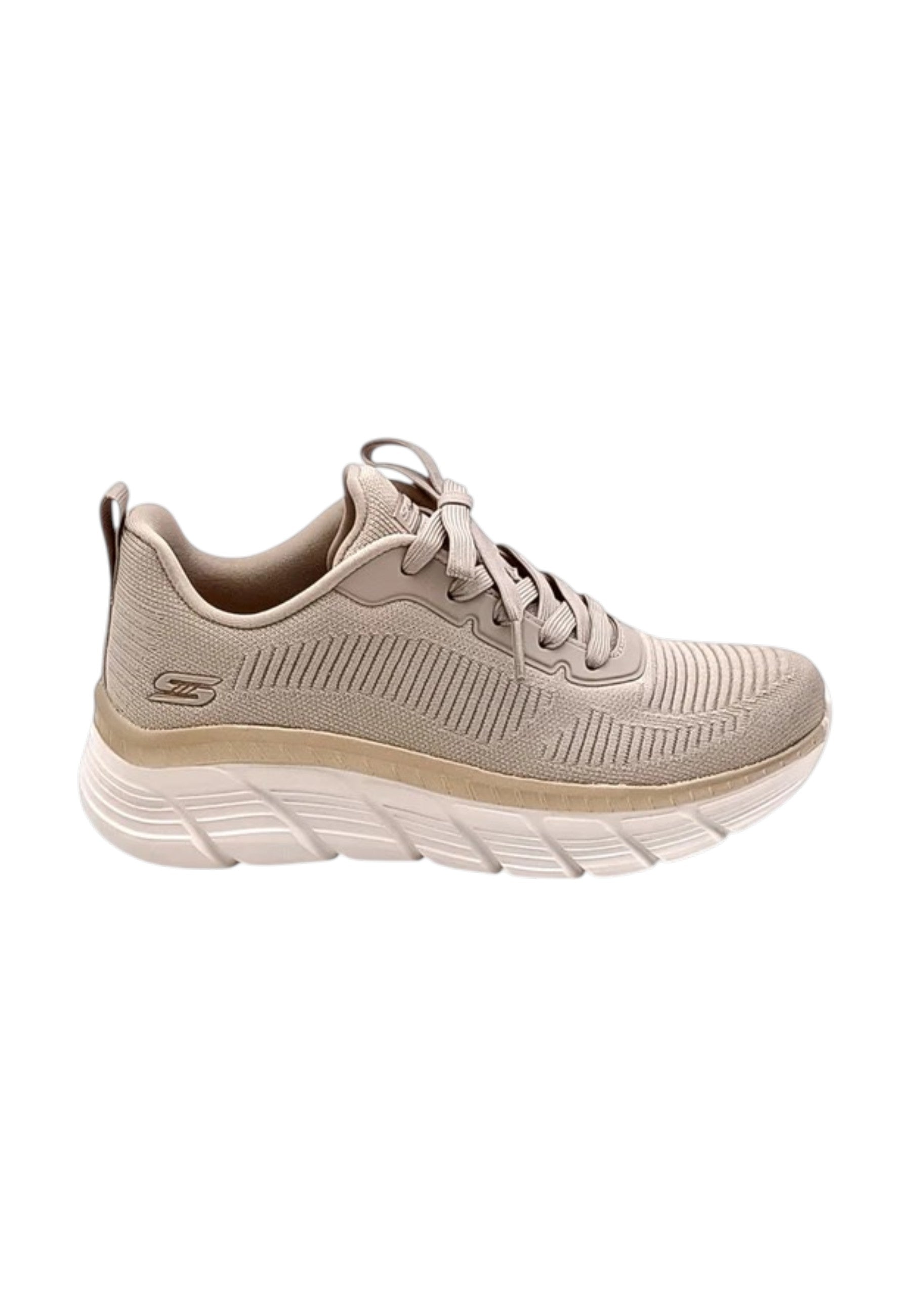 SCARPE Beige/oro Skechers