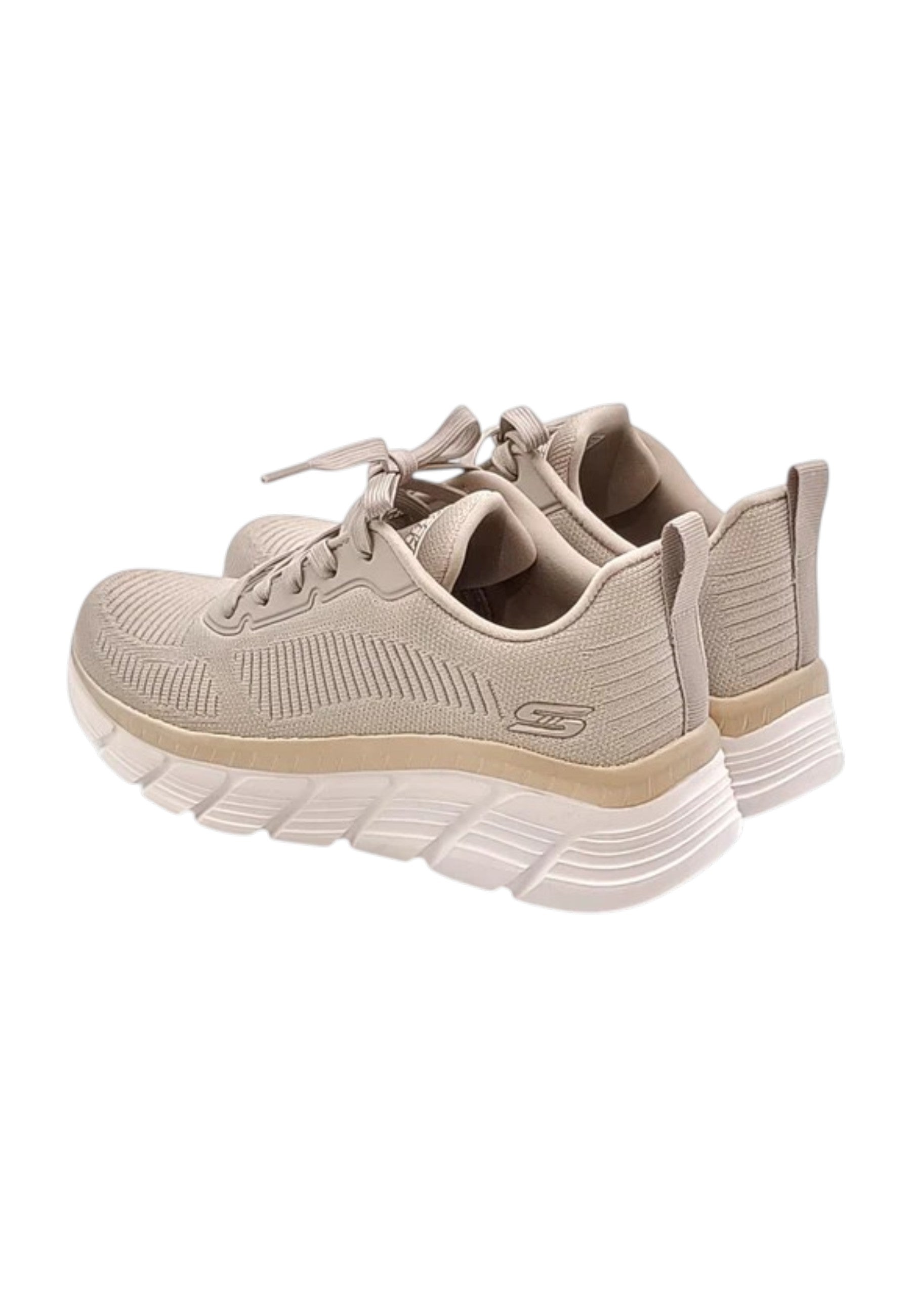 SCARPE Beige/oro Skechers