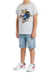 T-SHIRT E CANOTTE Bianco/azzurro Diadora