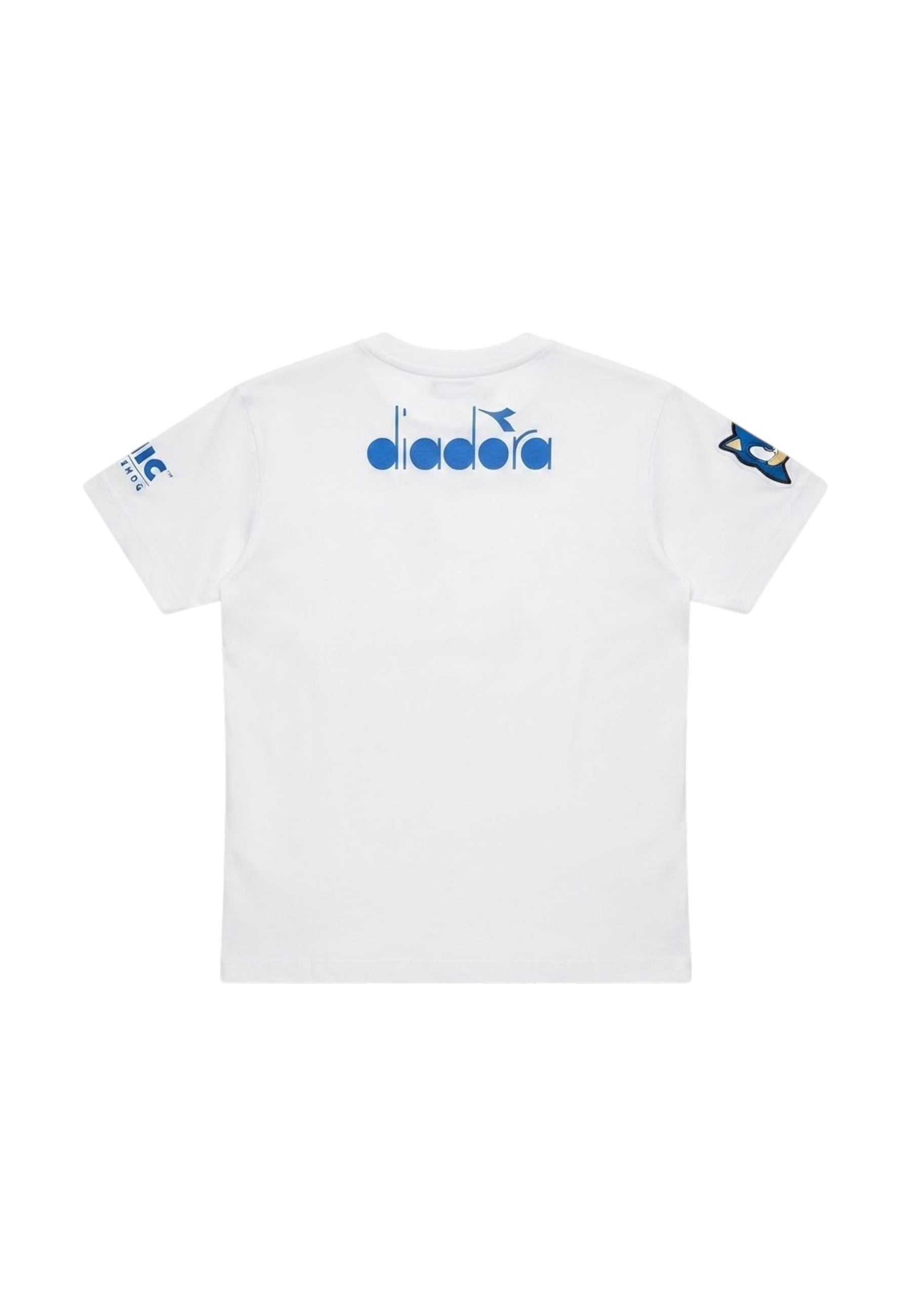 T-SHIRT E CANOTTE Bianco/azzurro Diadora