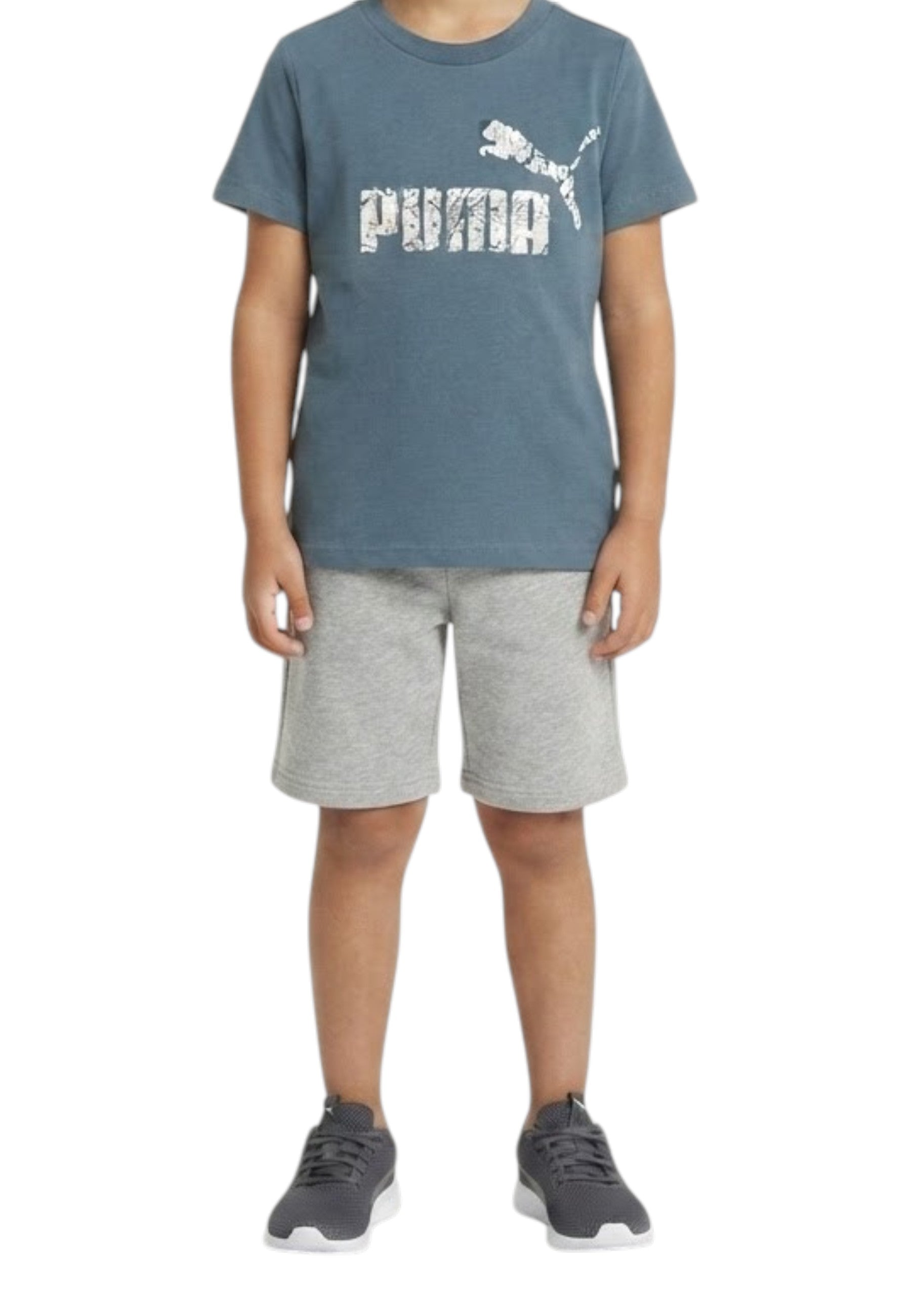 T-SHIRT E CANOTTE Petrolio/bianco Puma