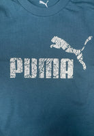 T-SHIRT E CANOTTE Petrolio/bianco Puma