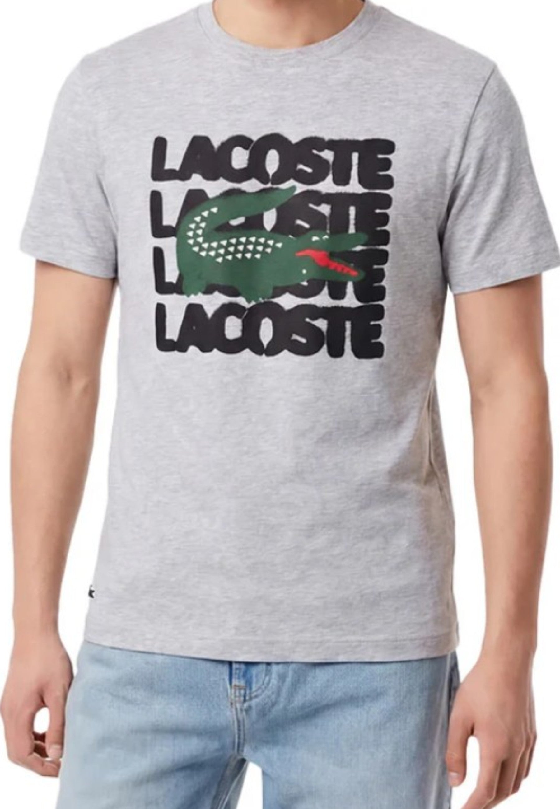 T-SHIRT E CANOTTE Grigio Lacoste