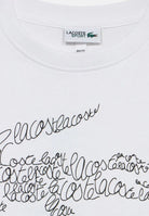 T-SHIRT E CANOTTE Bianco/nero Lacoste