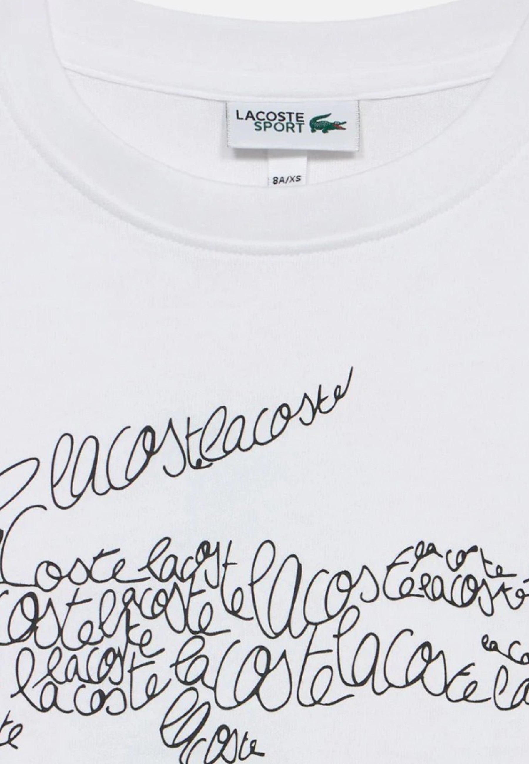 T-SHIRT E CANOTTE Bianco/nero Lacoste