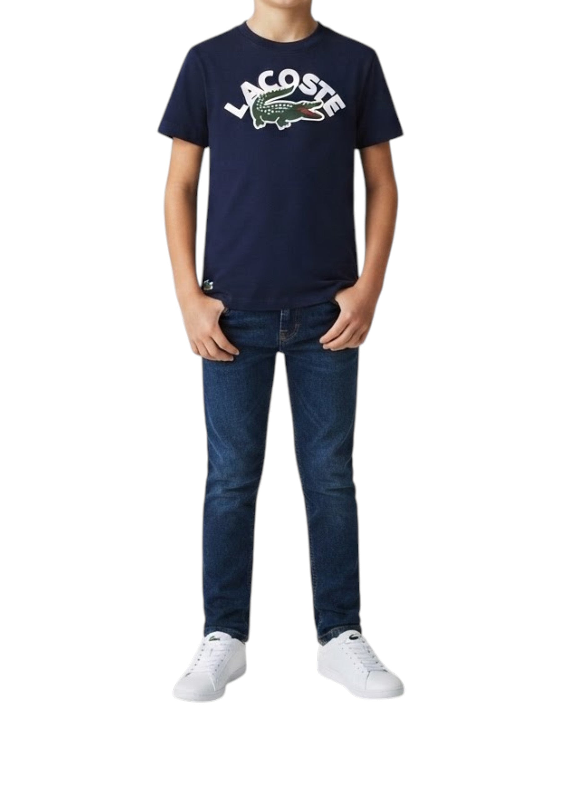 T-SHIRT E CANOTTE Blu/bianco Lacoste