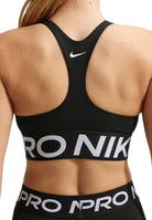 TOP PALESTRA Nero/bianco Nike