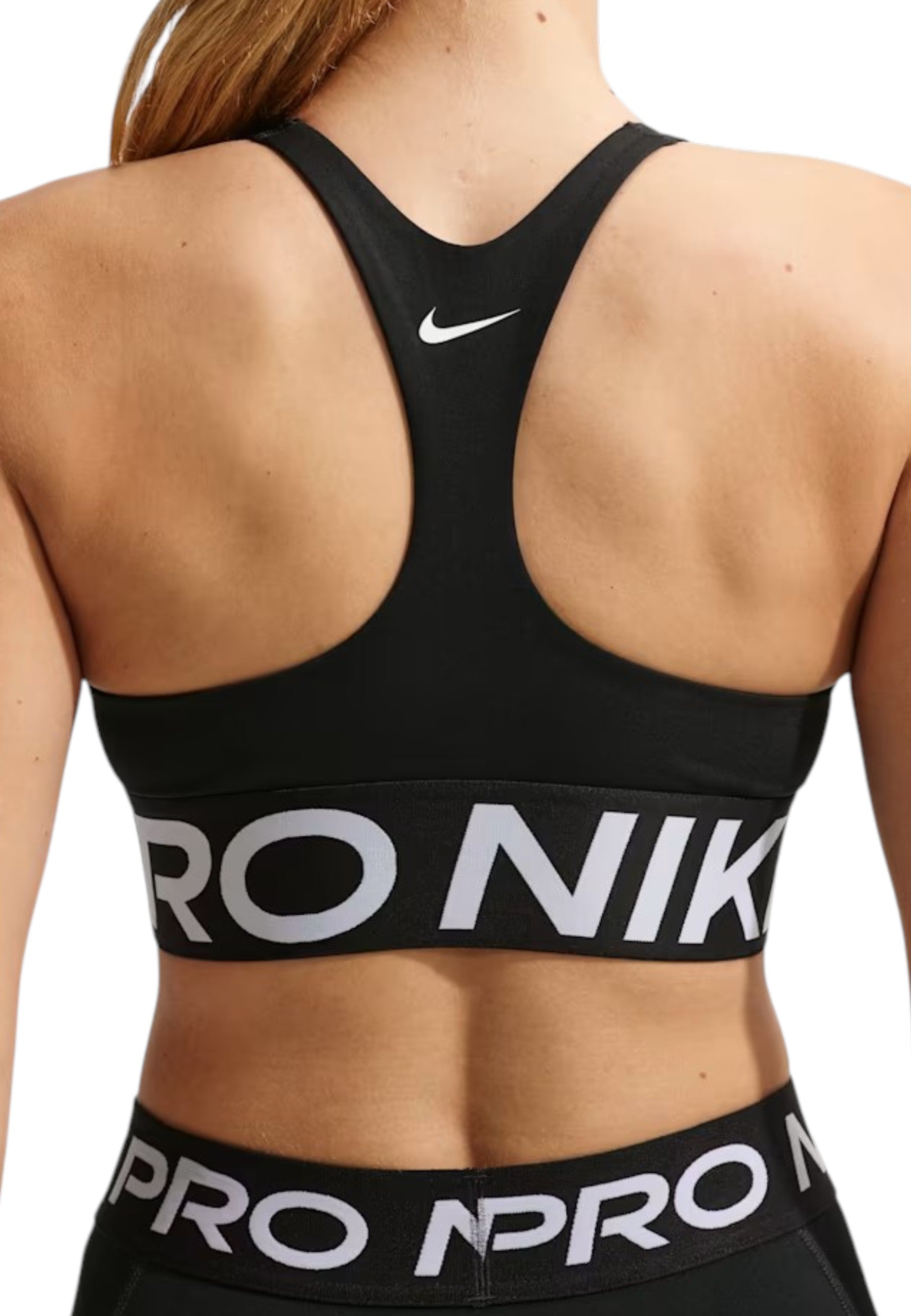 TOP PALESTRA Nero/bianco Nike