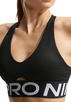 TOP PALESTRA Nero/bianco Nike