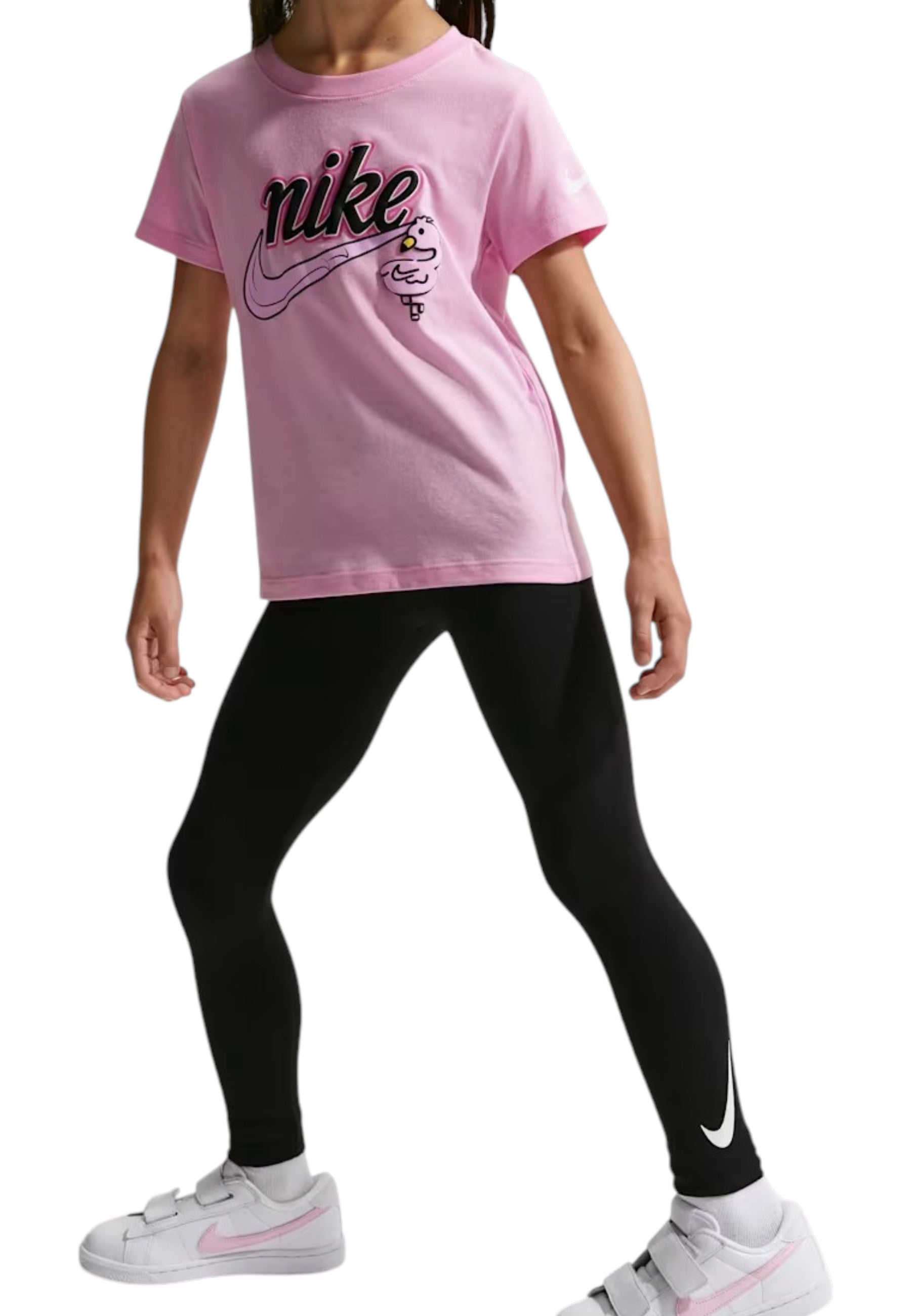 PANTALONI Nero/rosa Nike