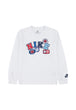 T-SHIRT E CANOTTE Bianco/blu Nike