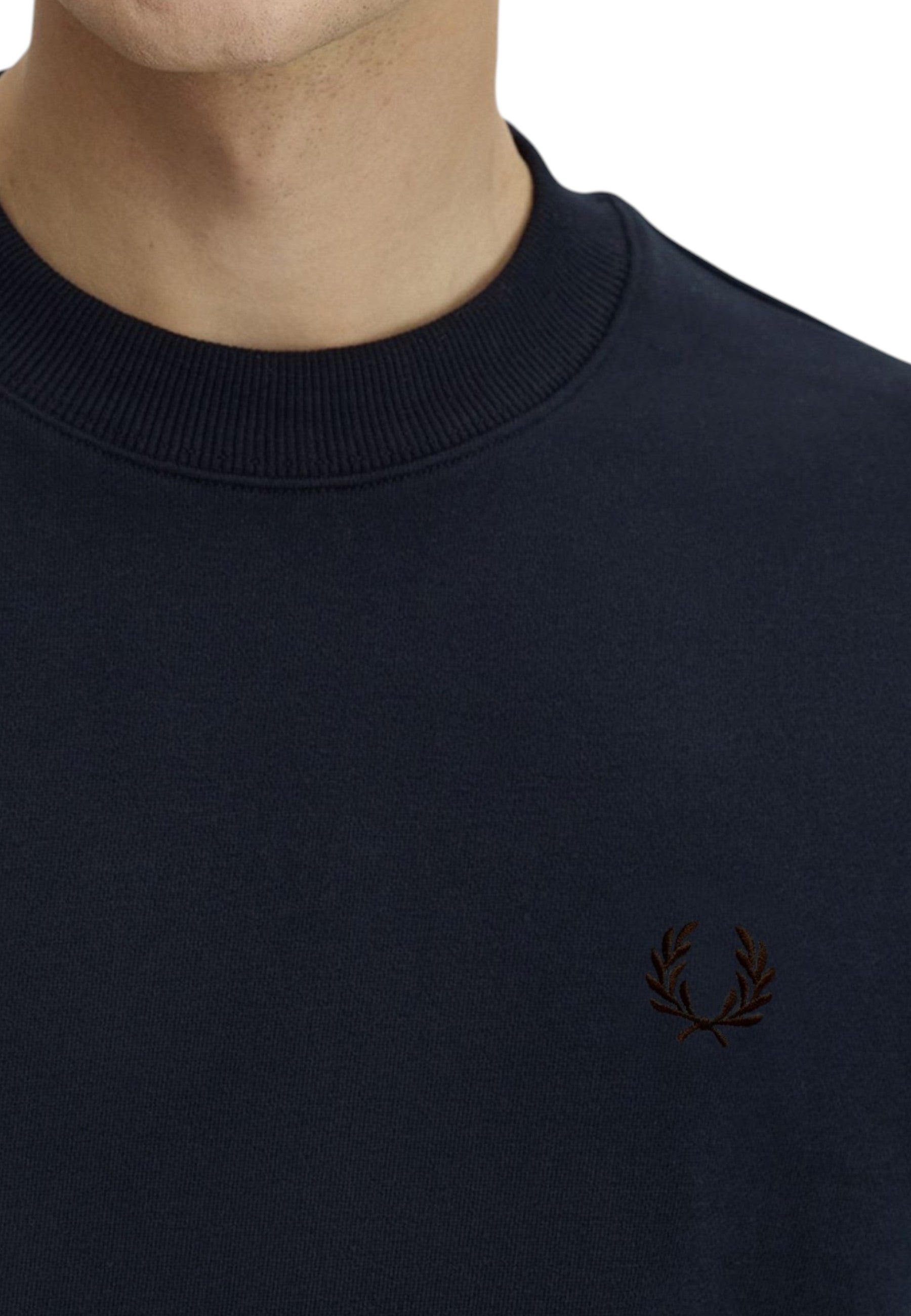 FELPE Blu/marrone Fred Perry