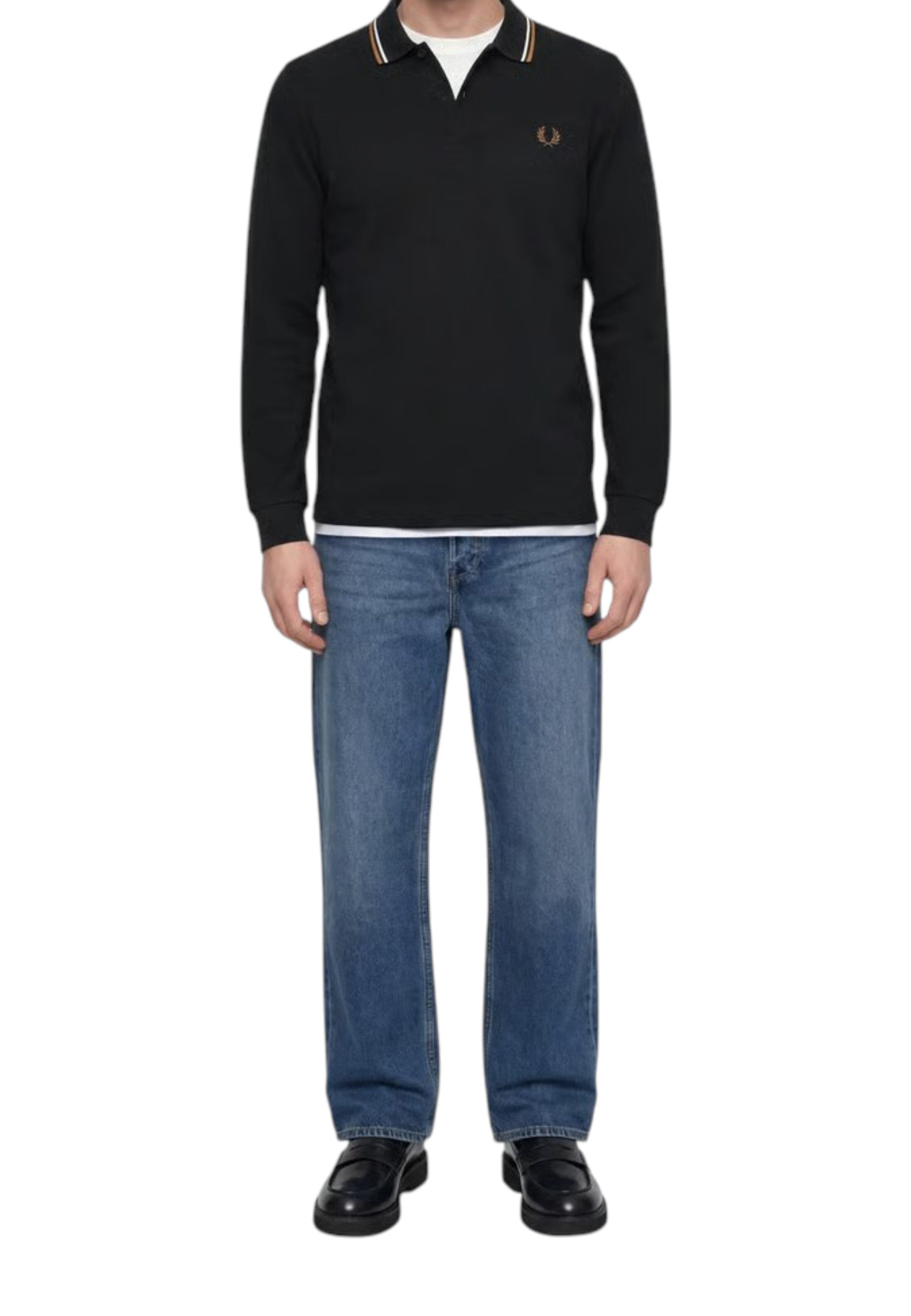 MAGLIONI E POLO Nero/marrone Fred Perry