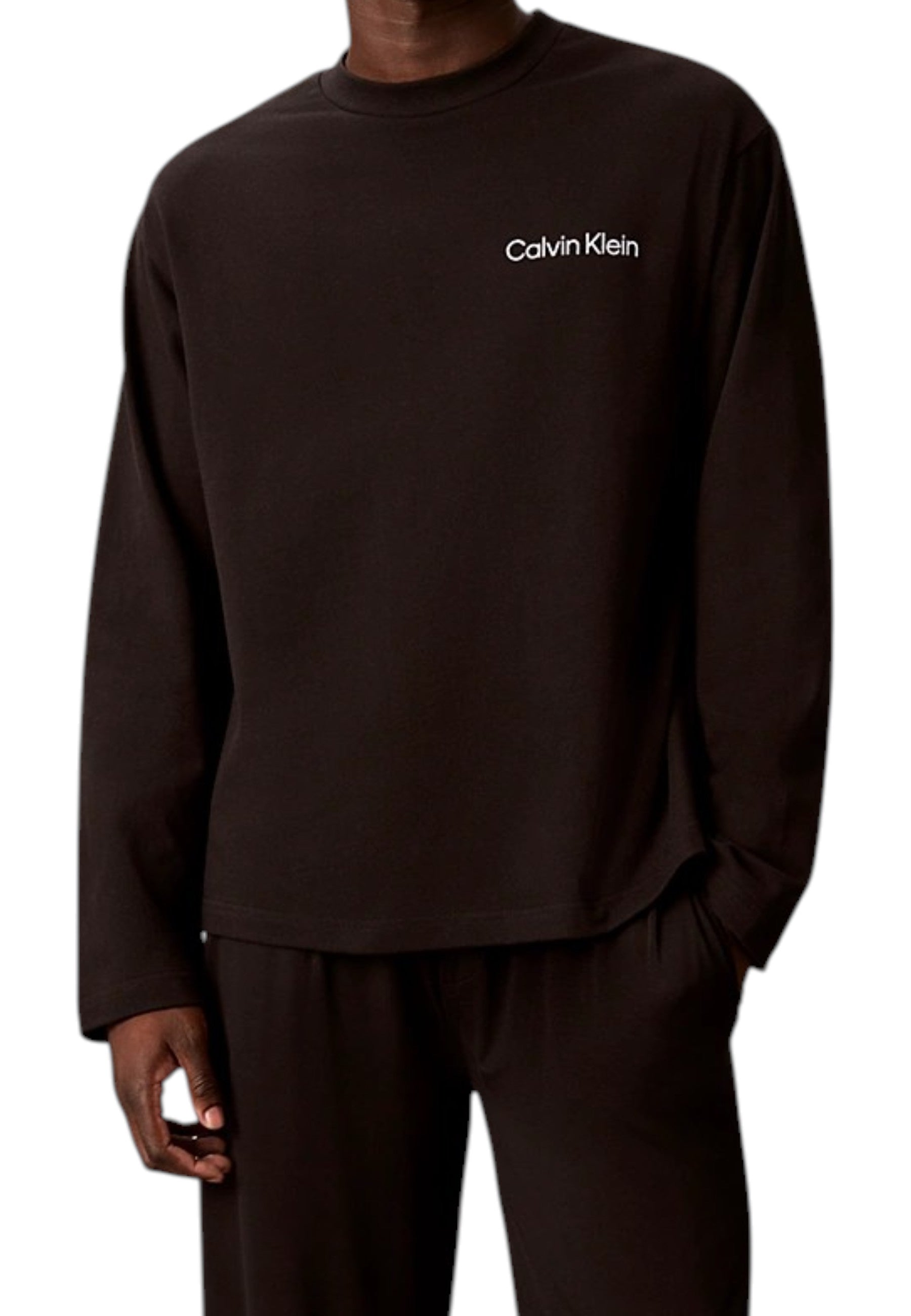 T-SHIRT E CANOTTE Nero Calvin Klein
