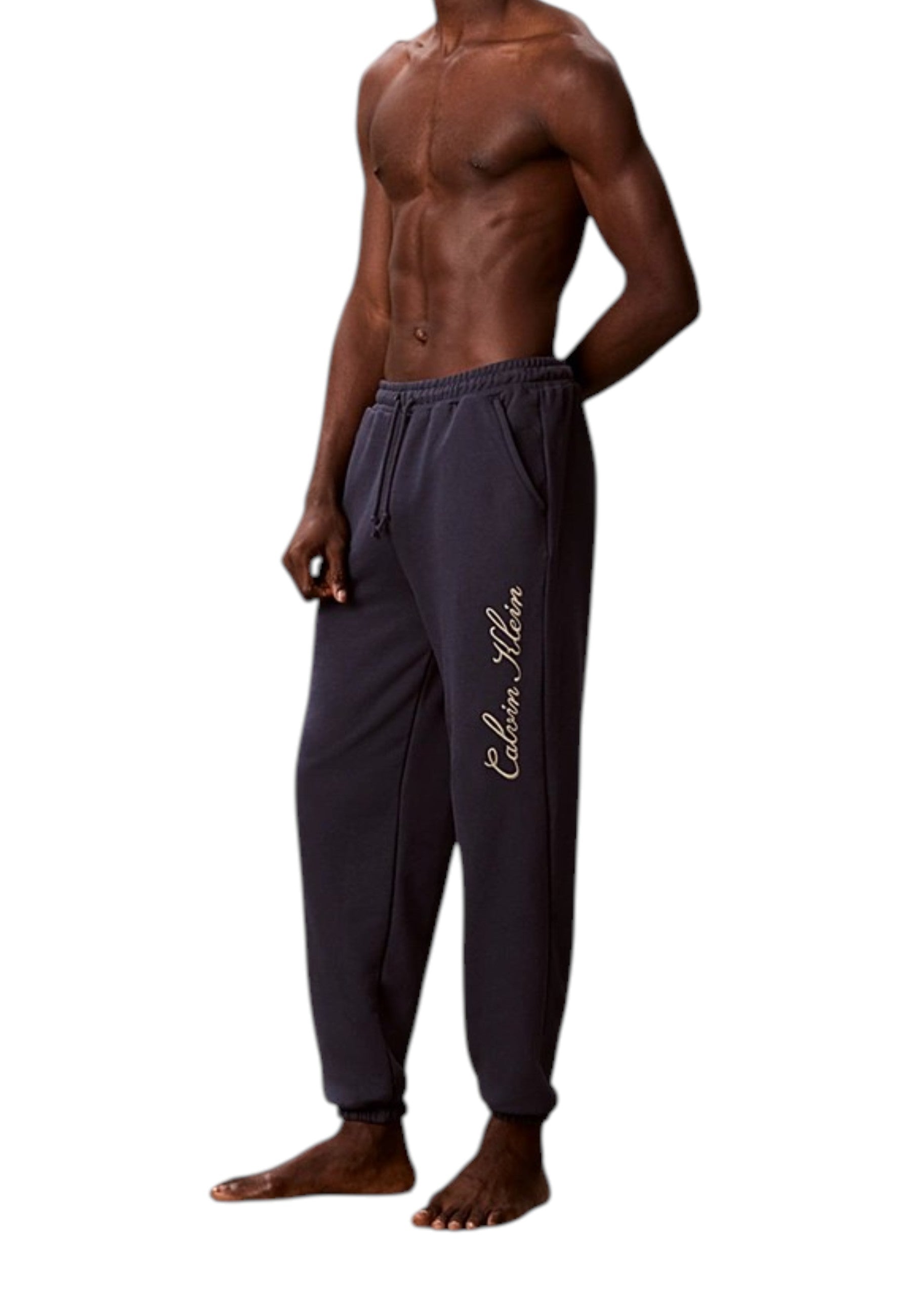 PANTALONI Blu/beige Calvin Klein