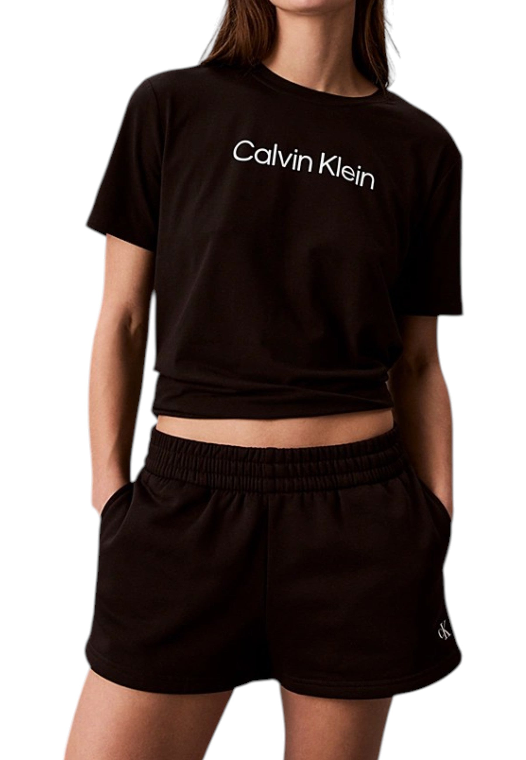 T-SHIRT E CANOTTE Nero Calvin Klein