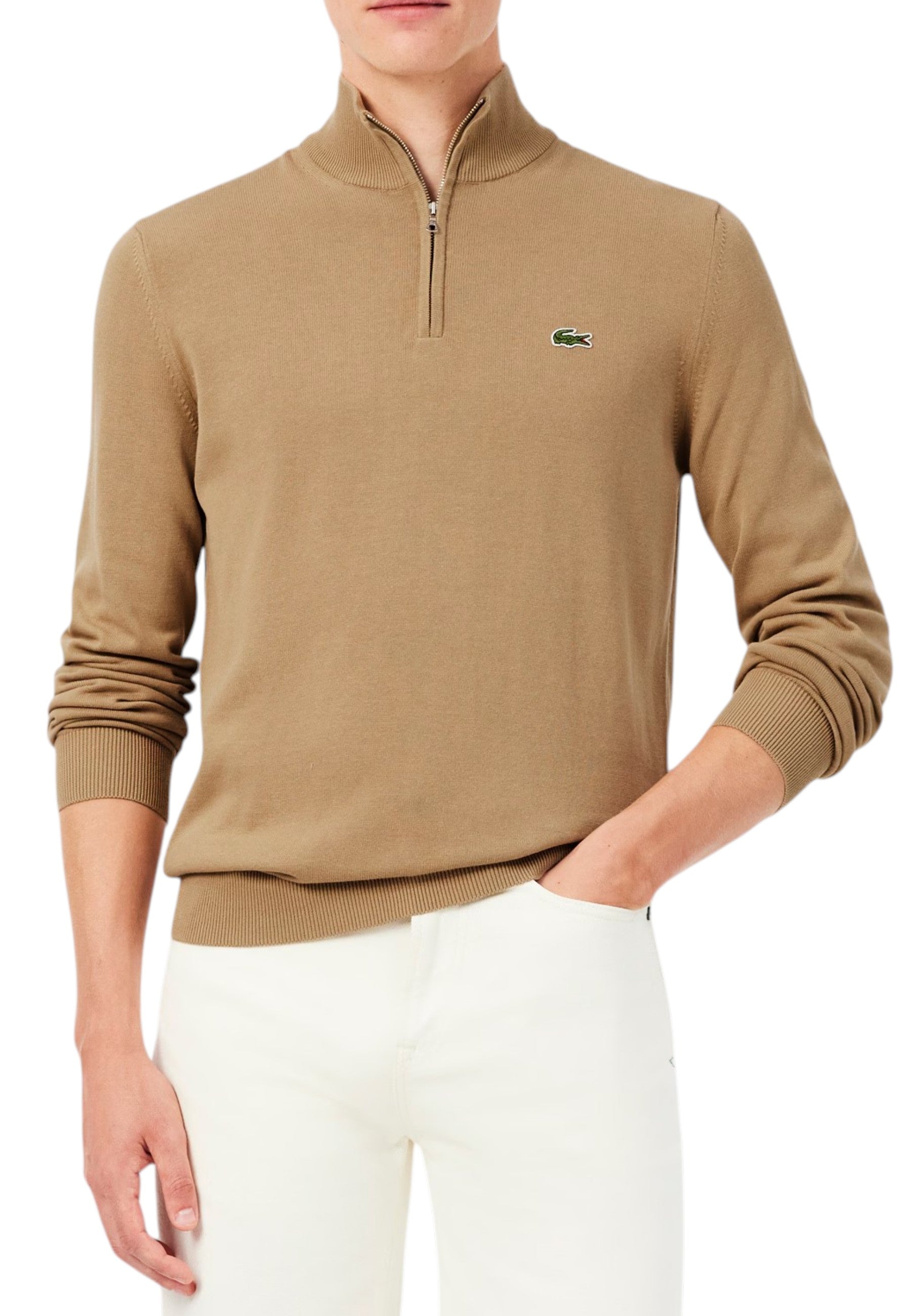 MAGLIONI E POLO Cammello Lacoste