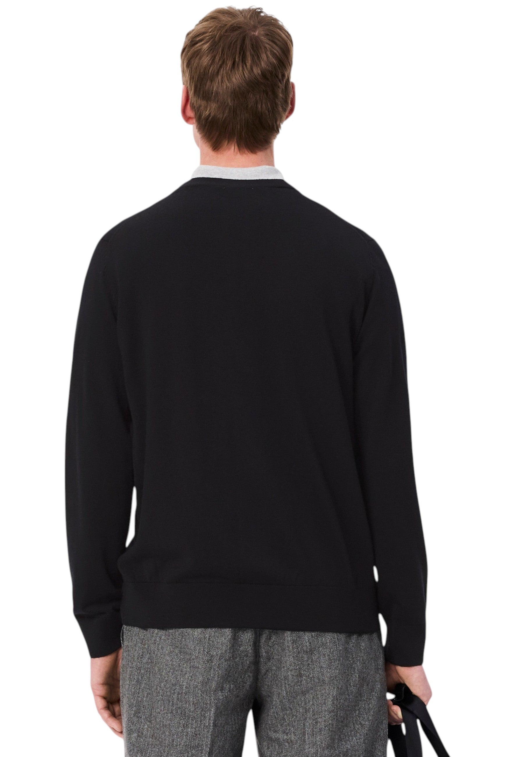 MAGLIONI E POLO Nero Lacoste