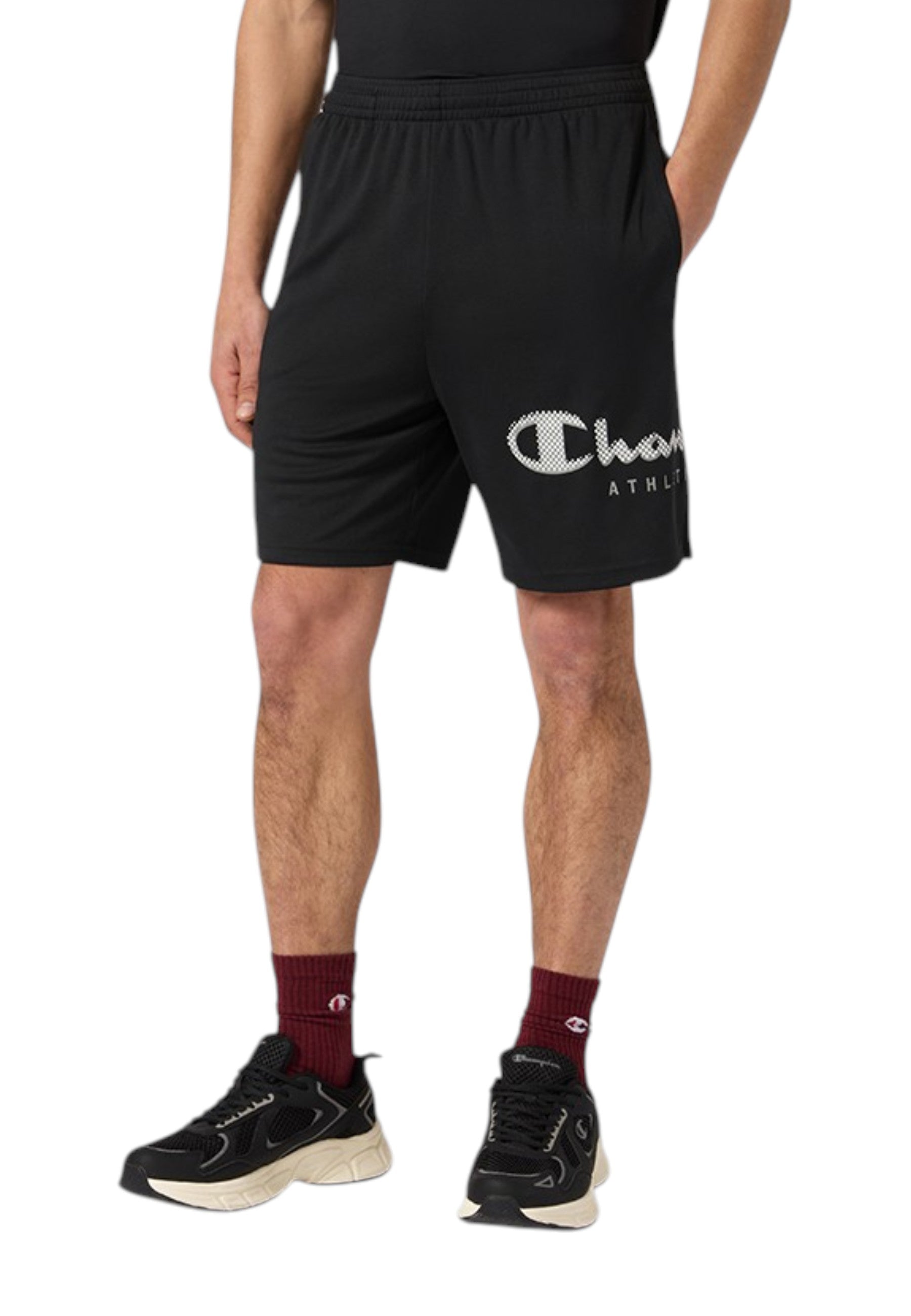 PANTALONCINI Nero/bianco Champion