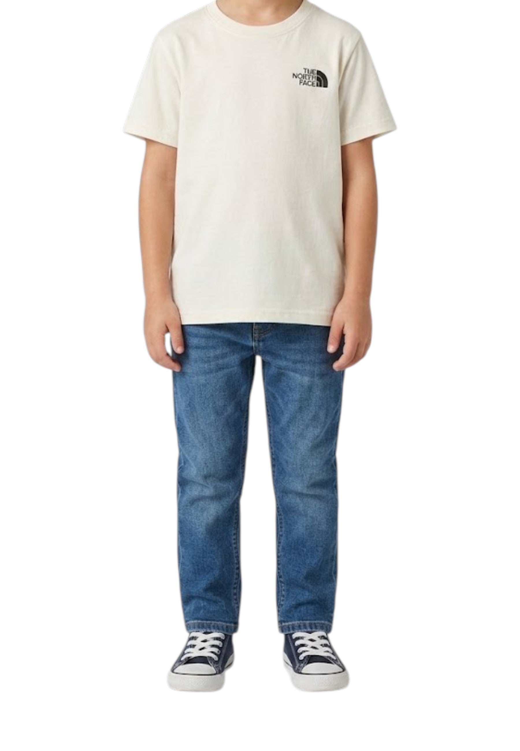 T-SHIRT E CANOTTE Bianco/nero The North Face