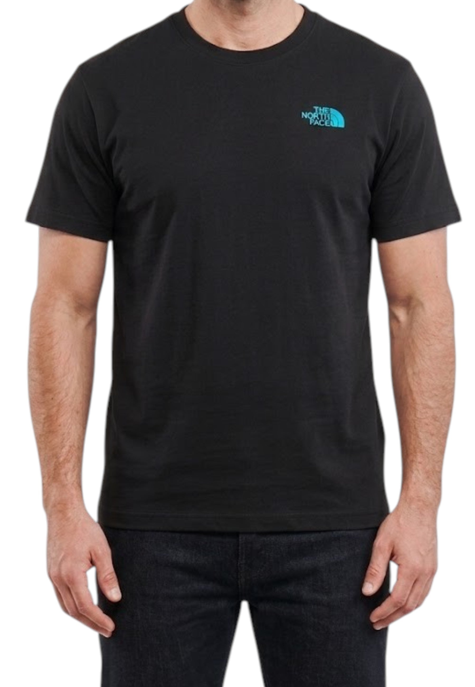 T-SHIRT E CANOTTE Nero/verde The North Face