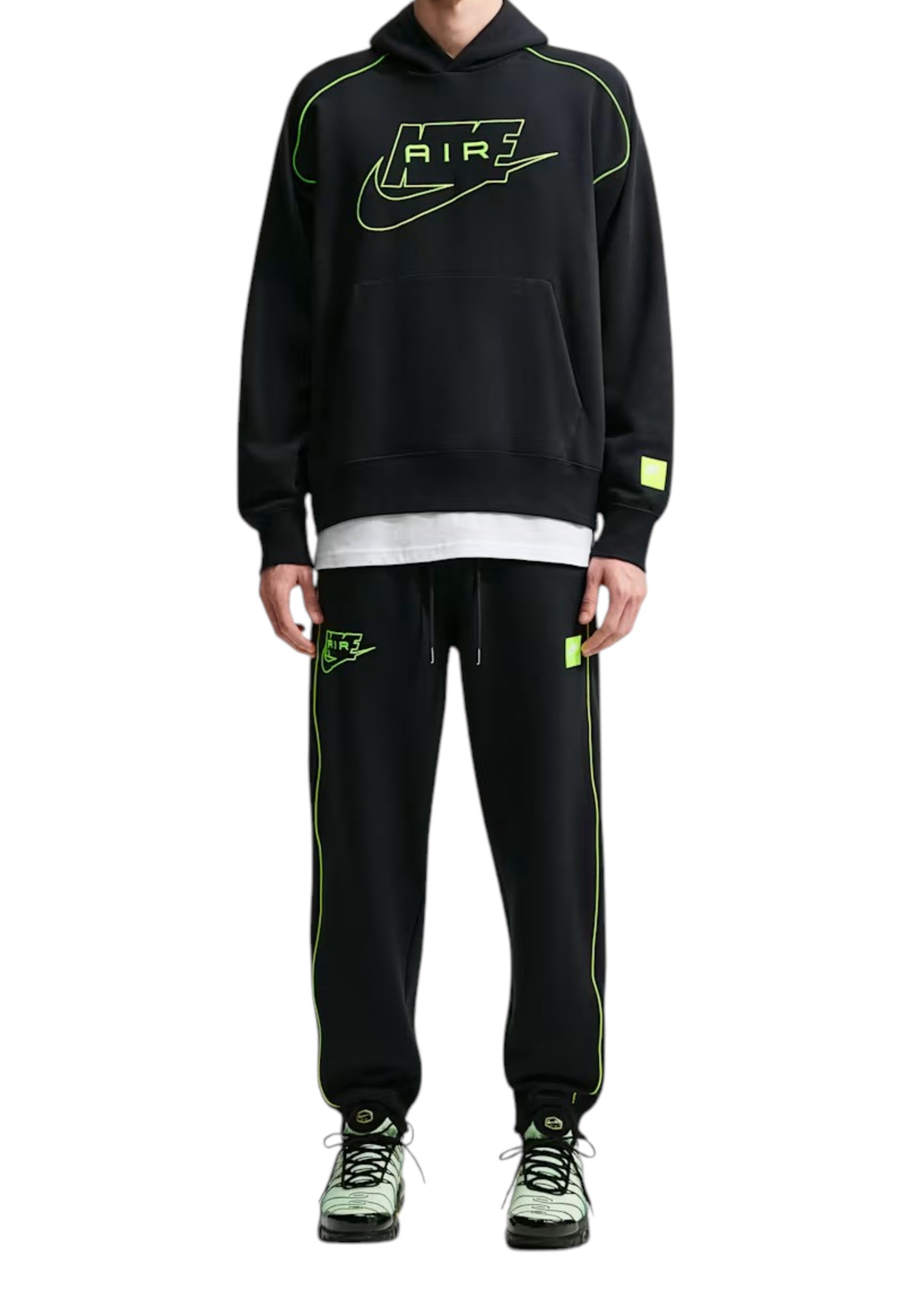 FELPE Nero/giallo Nike