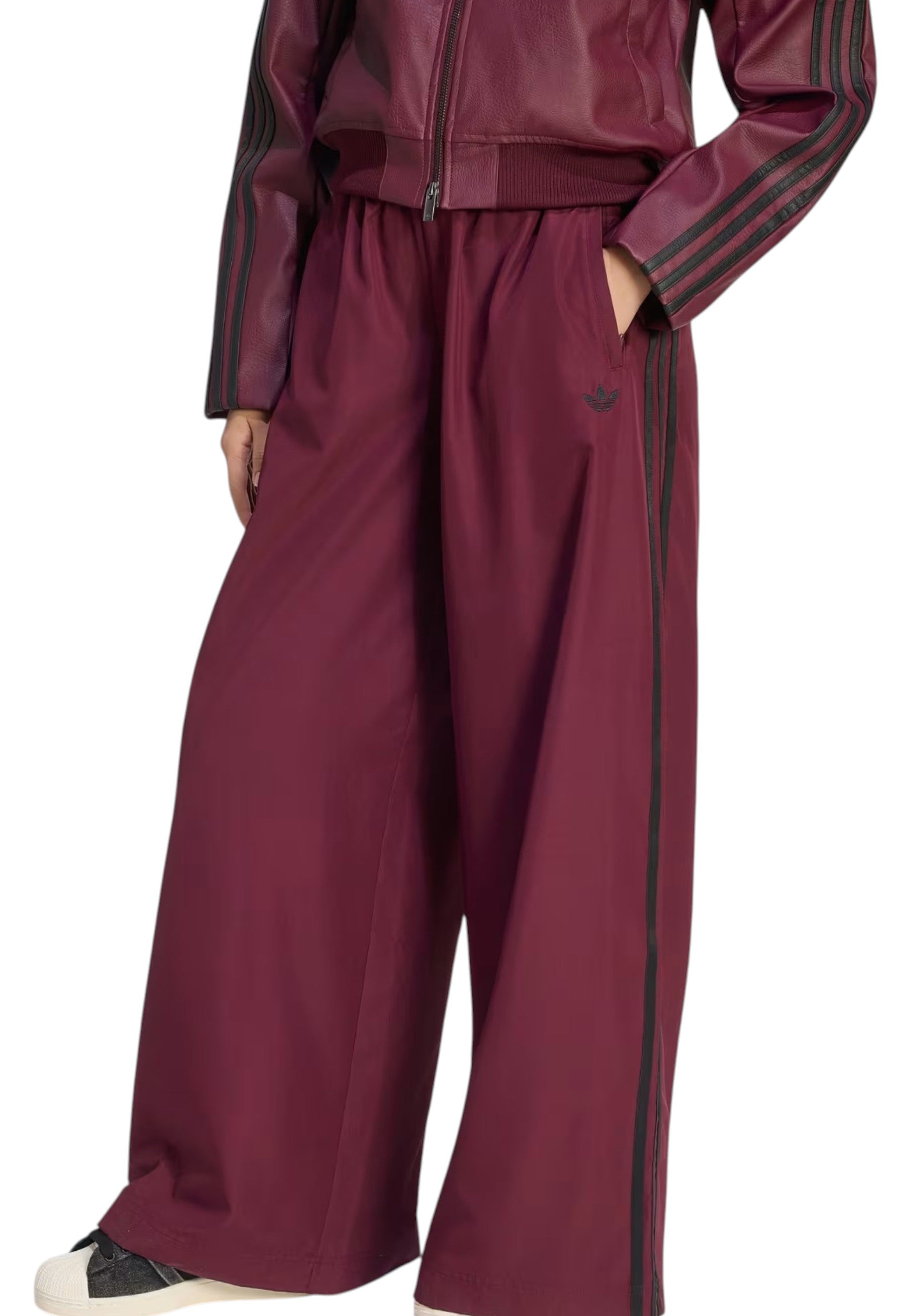 PANTALONI Bordeaux/nero Adidas Originals