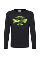 T-SHIRT E CANOTTE Nero/lime Champion