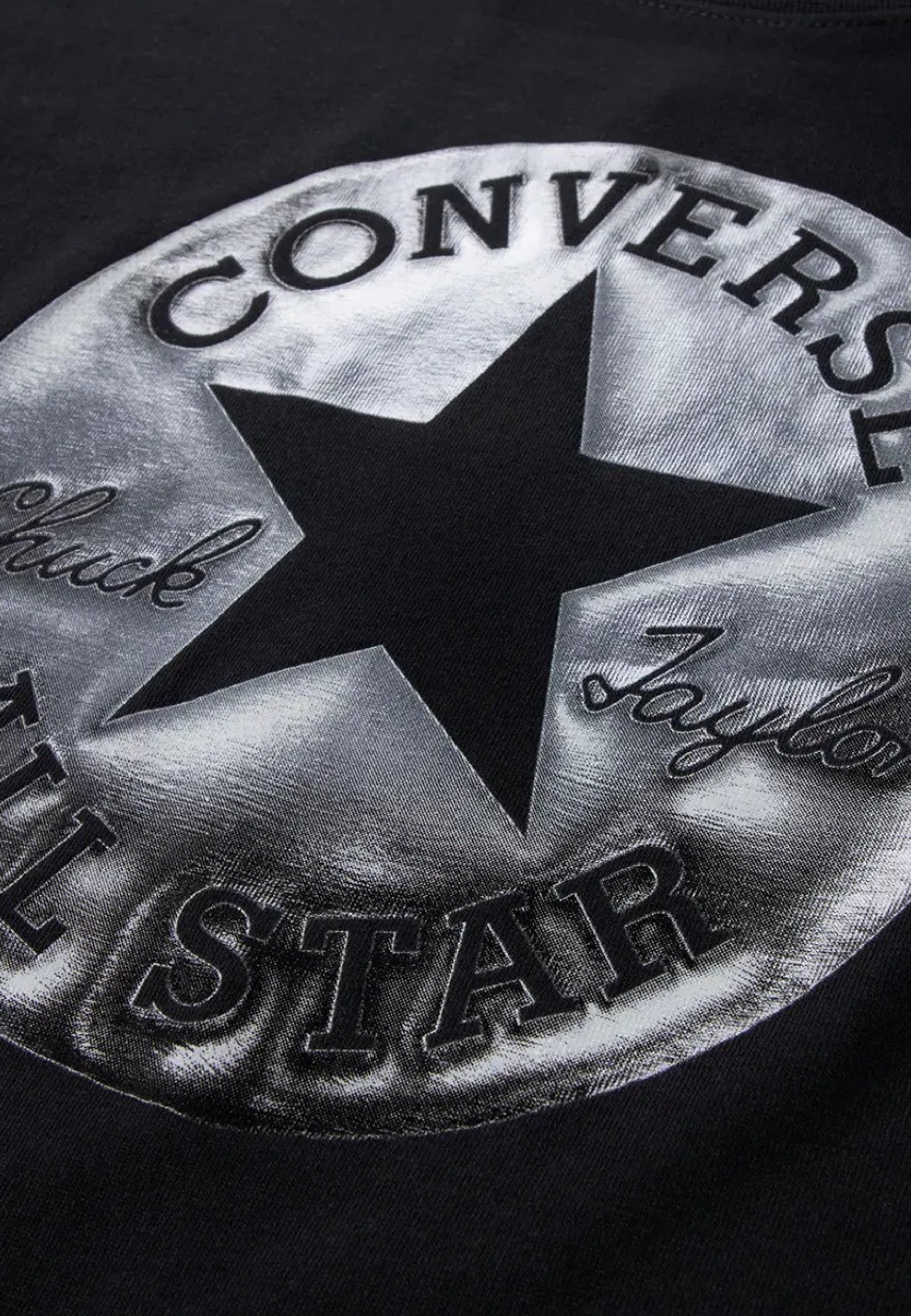 T-SHIRT E CANOTTE Nero/grigio Converse