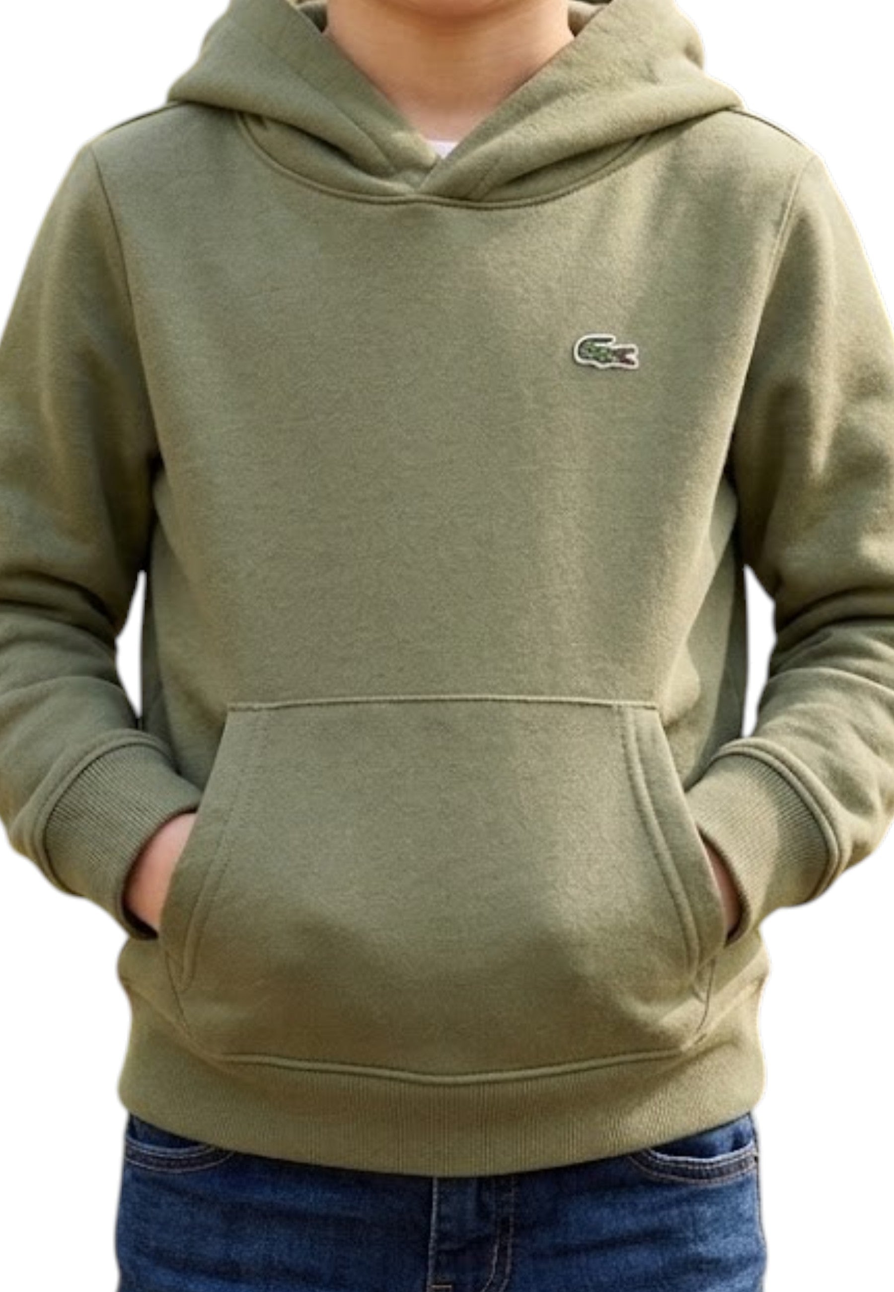 FELPE Verde Oliva Lacoste