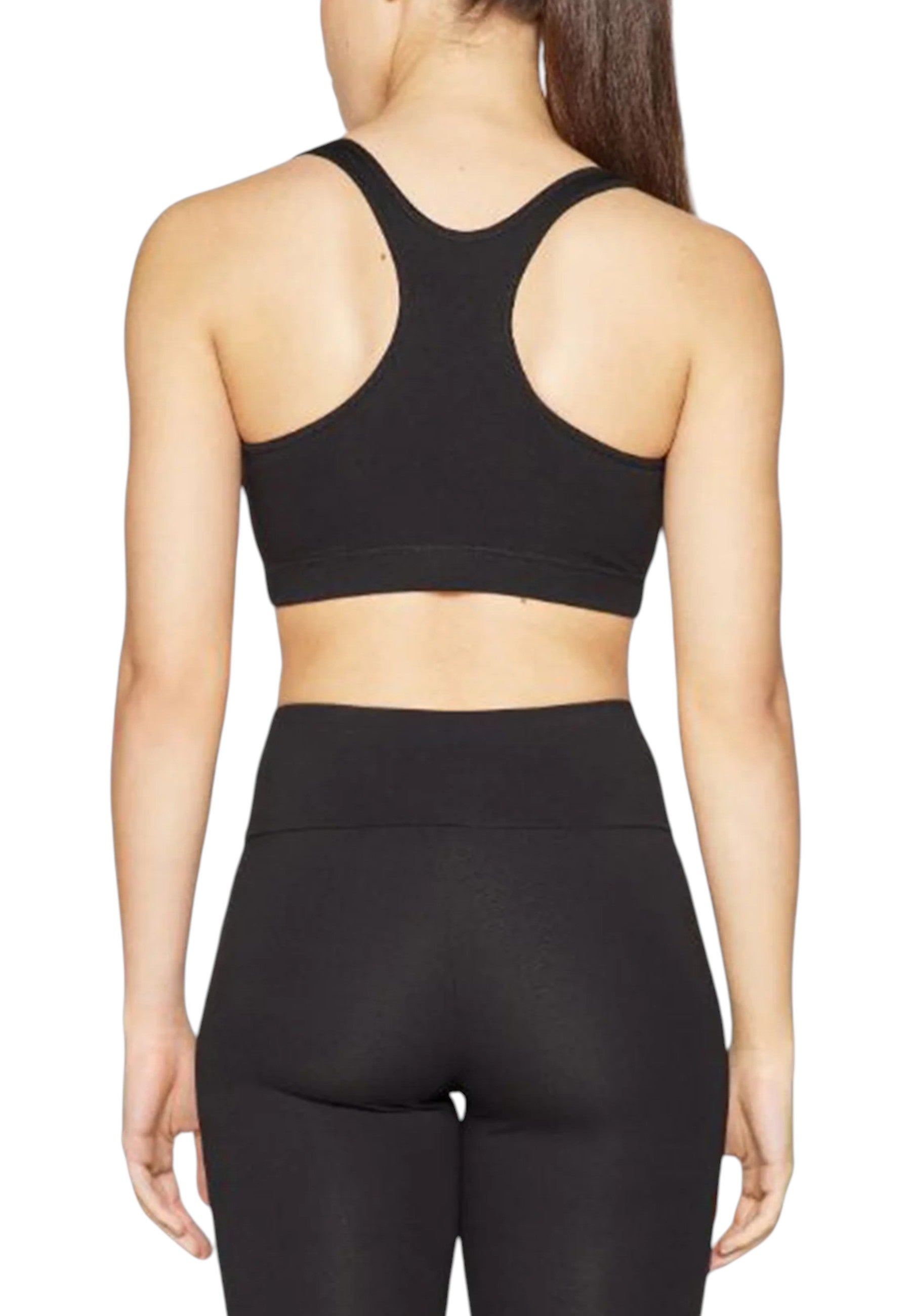 TOP PALESTRA Bianco/nero Champion