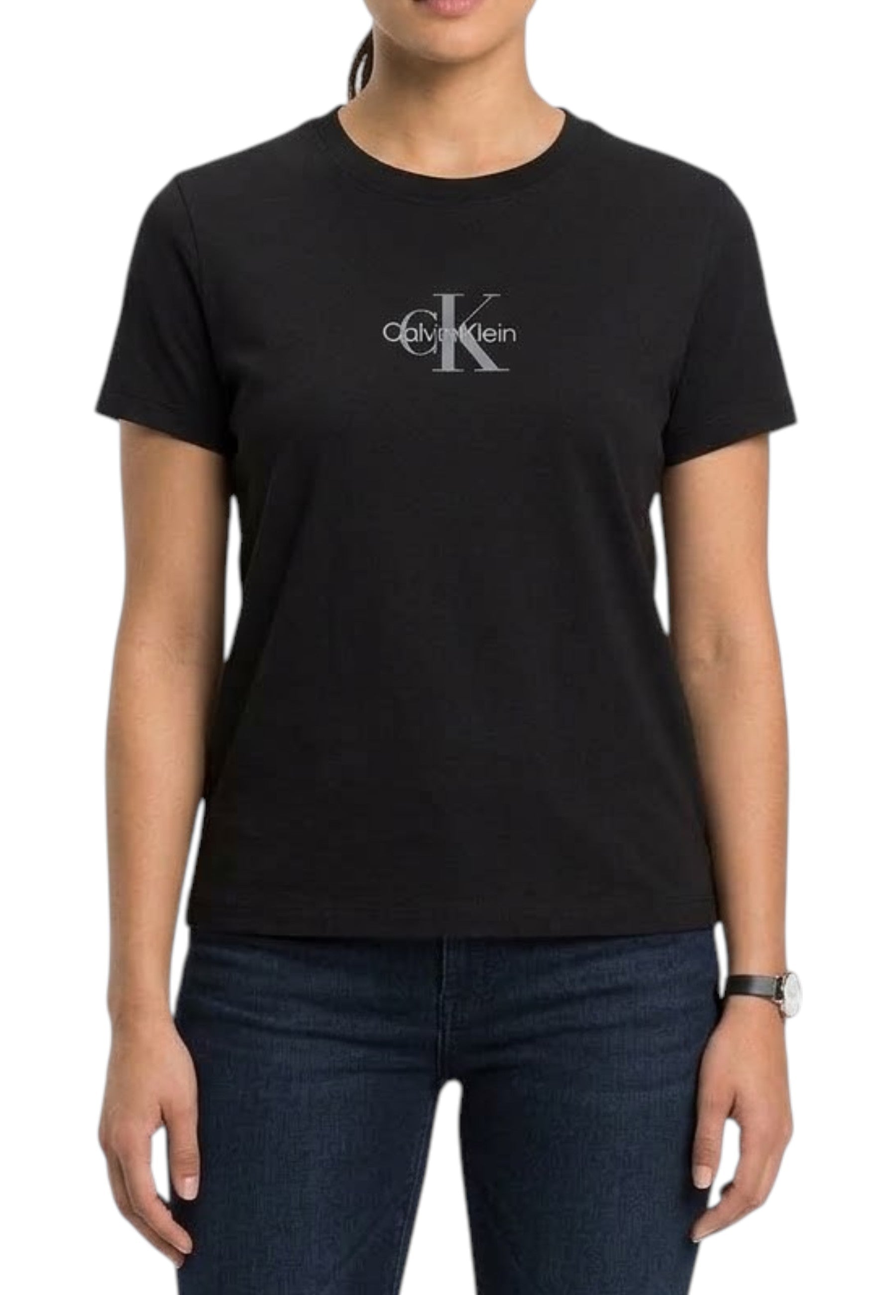 T-SHIRT E CANOTTE Nero Calvin Klein