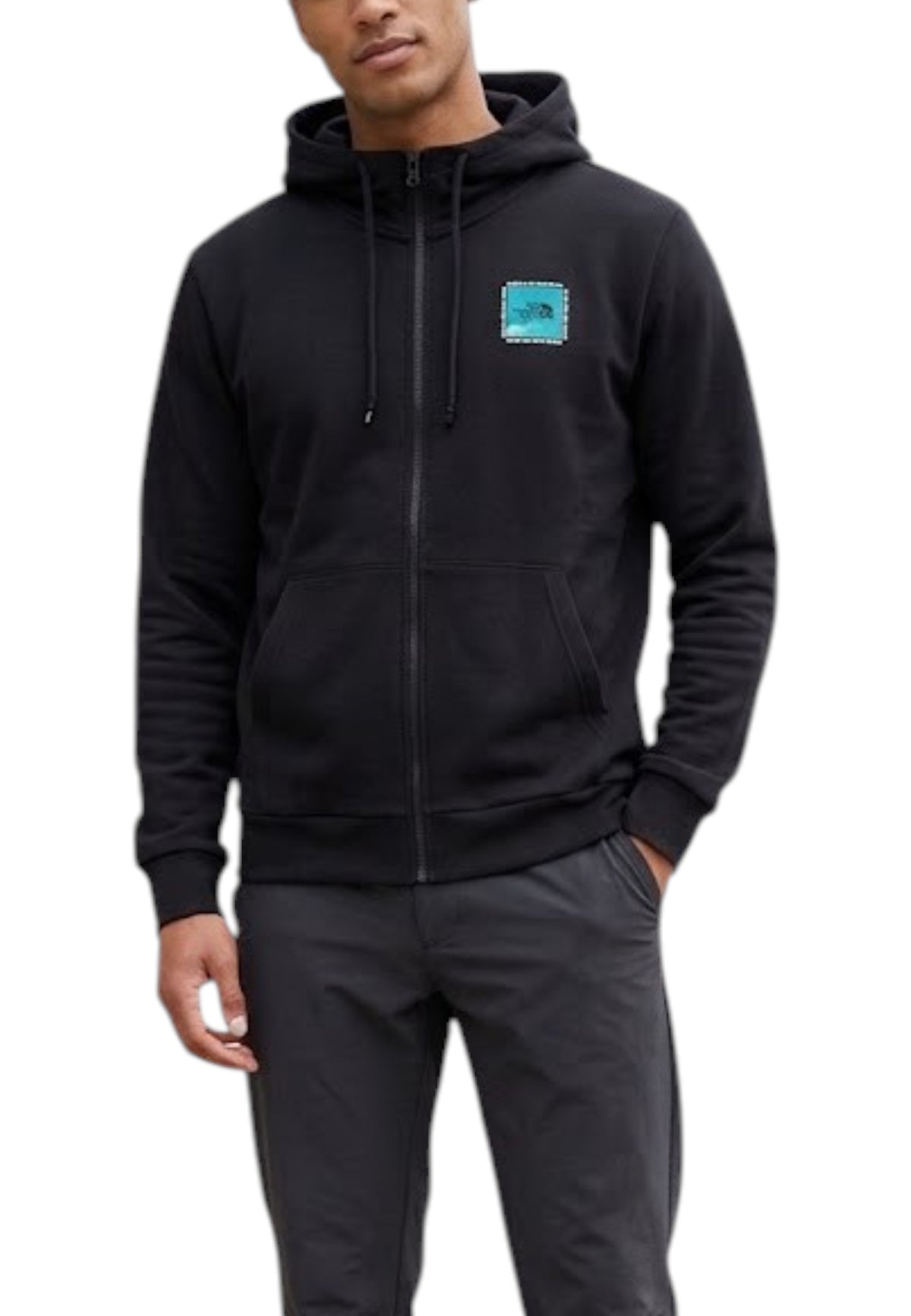 FELPE Nero/verde The North Face